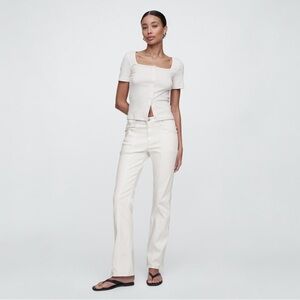 NWT GAP Mid Rise Seamed Universal Baby Boot Jeans